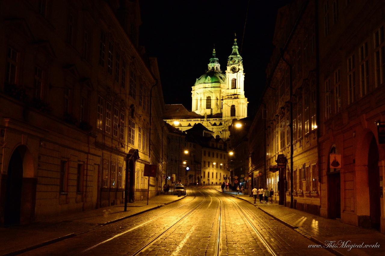 Prague. St Nicholas church.