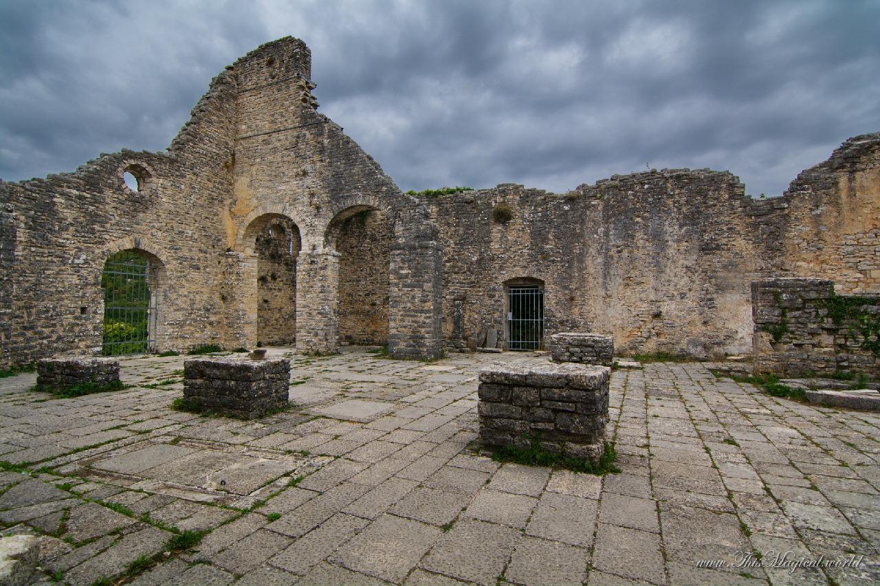 Inside the church of St. Sophia