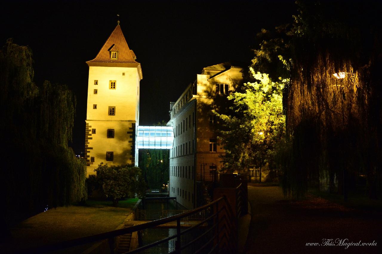Prague. Malostranska water tower.