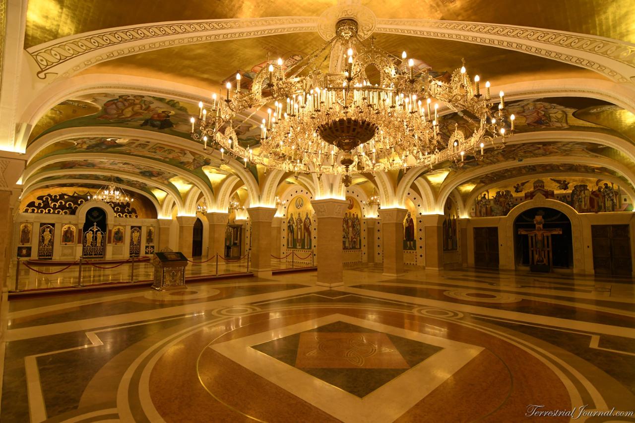 Crypt of the St. Sava church