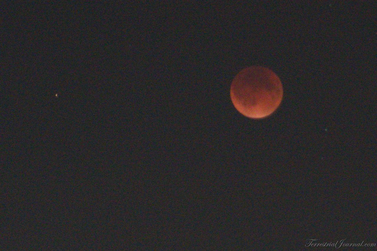 This was taken at 18:09 UTC, just two minutes away from the peak of the eclipse