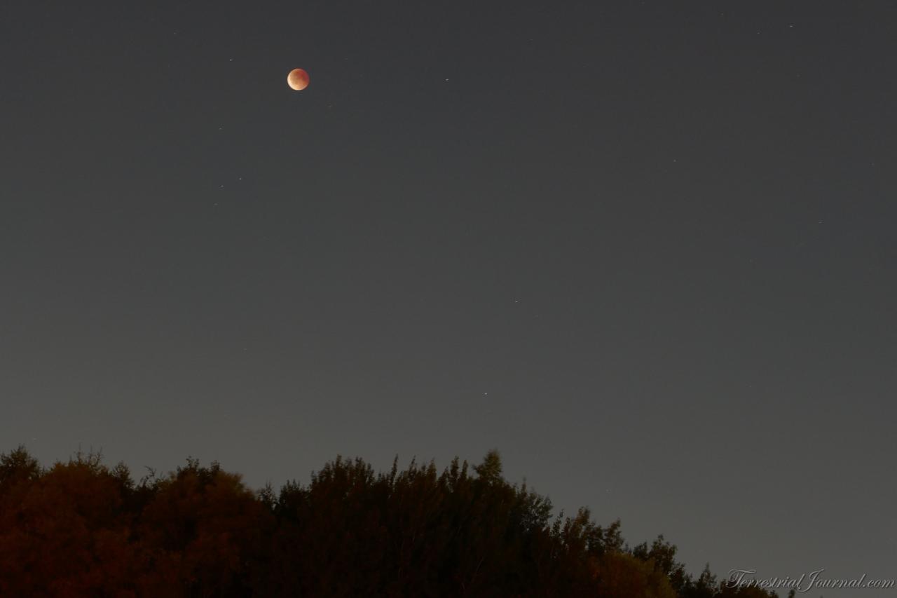 The eclipse is almost over.